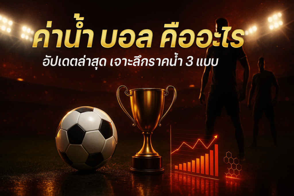 ค่าน้ำ บอล คืออะไร
